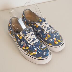 VANS x Disney DONALD DUCK Angry Yelling SK8R Unisex M 7 / W 8.5 Sneakers RARE